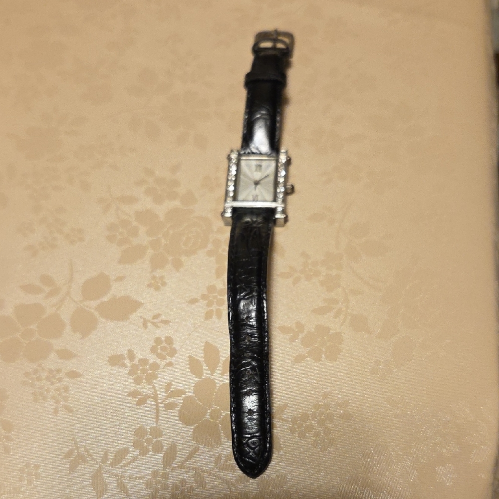 LOFT Black and Silver Women's Watch